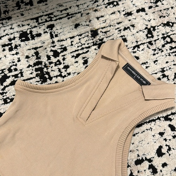 Manière de Voir Ribbed Biker Short Set - Picture 4 of 8